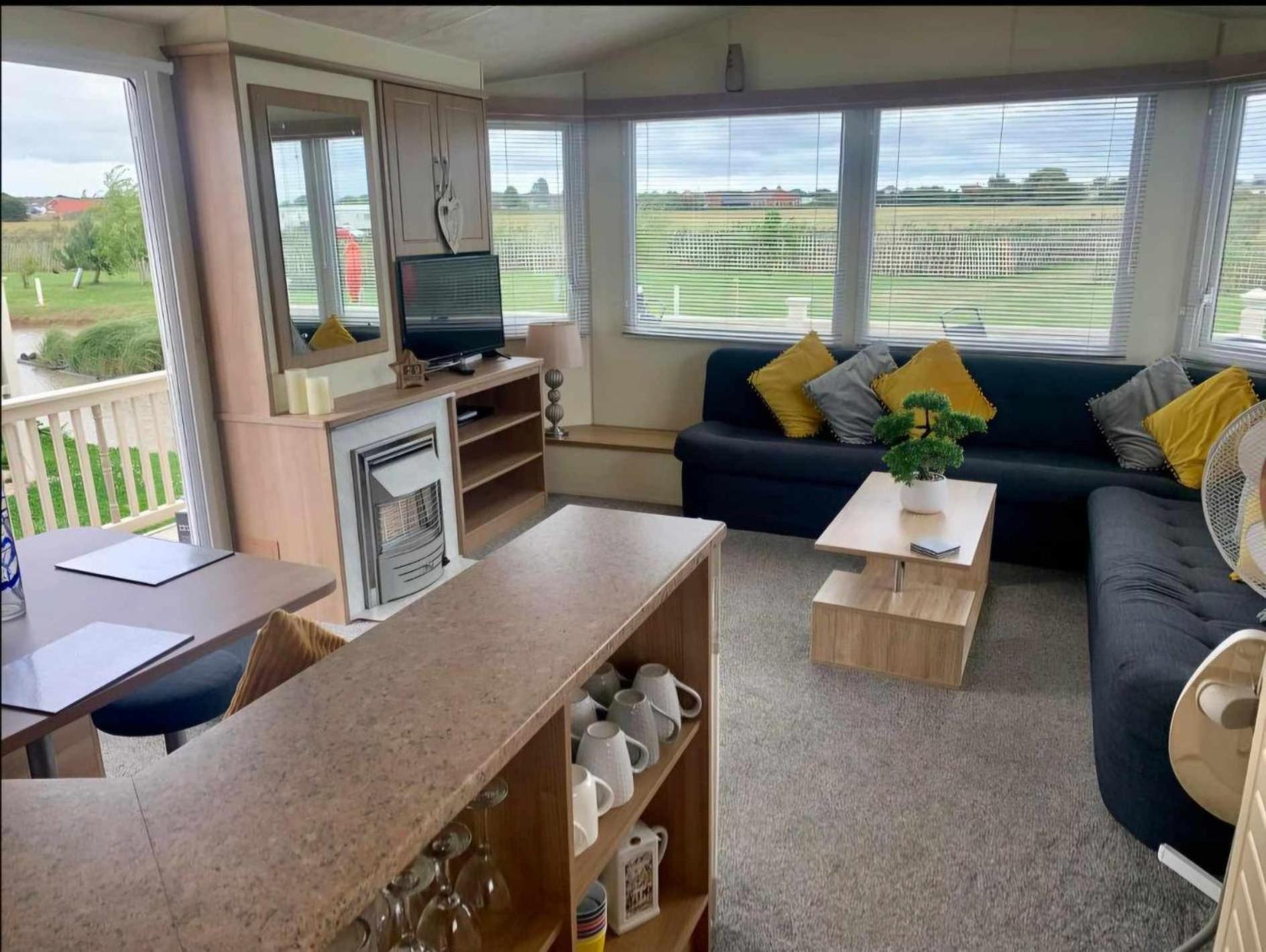 8 Berth 3 Bed Caravan Golden Palm Ml9 Chapel St. Leonards Exterior foto